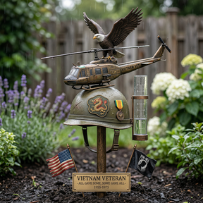 FreedomLegacy – Tribute Rain Gauge Garden Stake