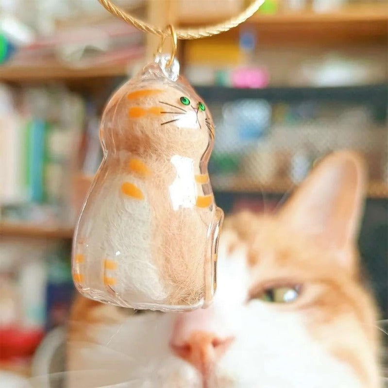 PawMemory – Cat Memorial Keychain Set