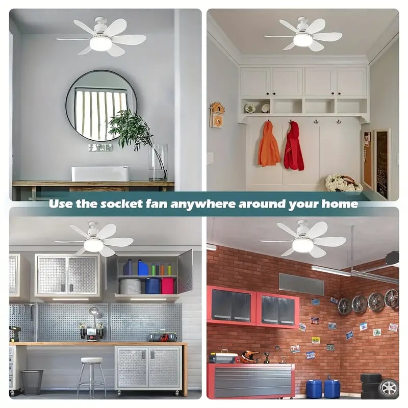 SmartBreez PRO | 2-in-1 Ceiling Fan & LED Light