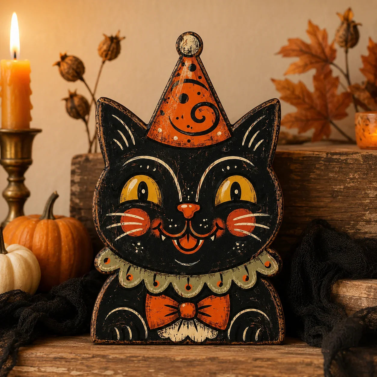 HarvestHeirloom – Vintage Holiday Wooden Figurine Collection