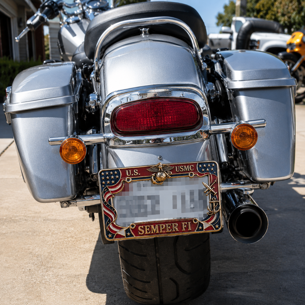 MarinePride – Semper Fi Auto Frame