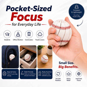 GripBall – Baseball Fidget Stress Relief Toy