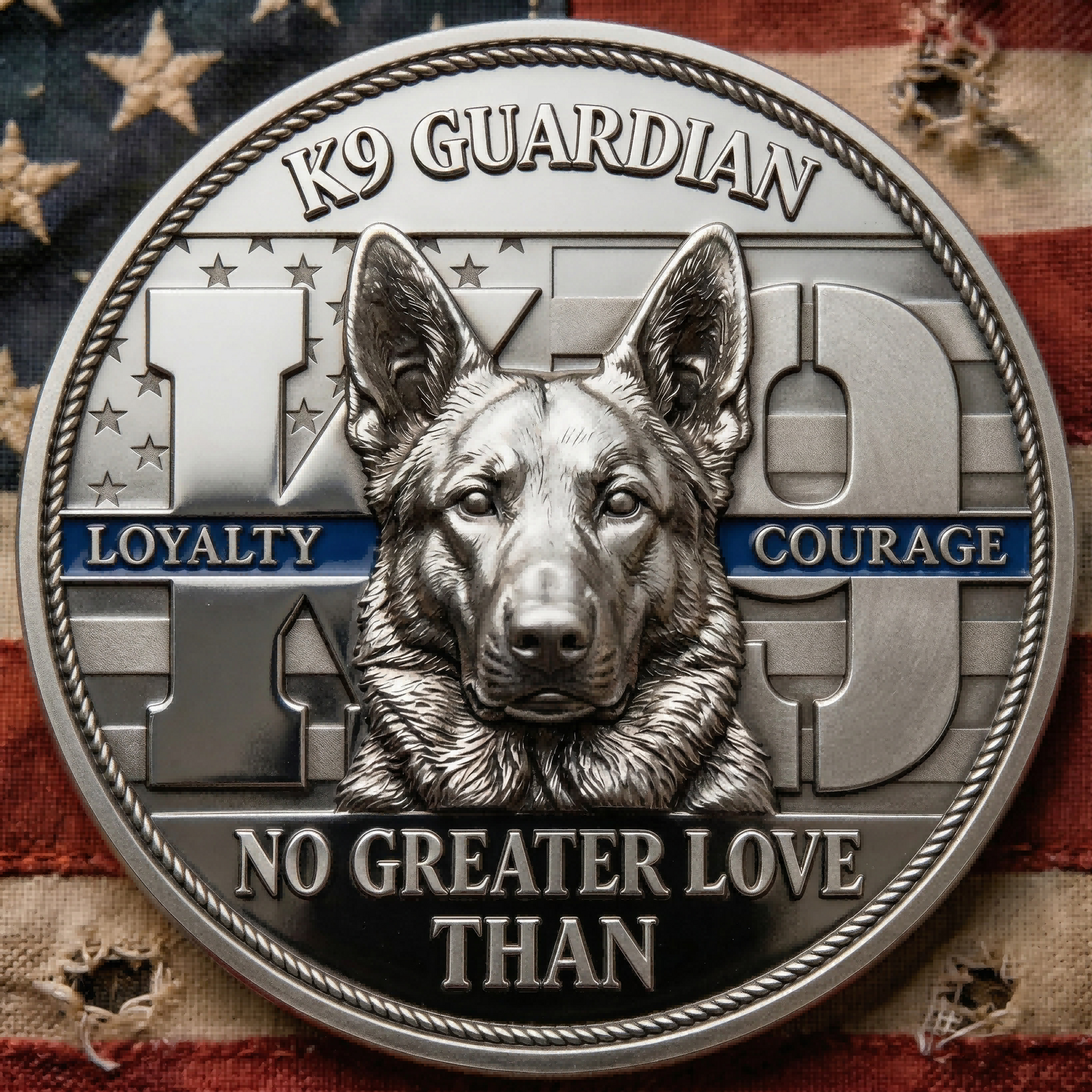 Guardian's Promise – K9 Honor Coin