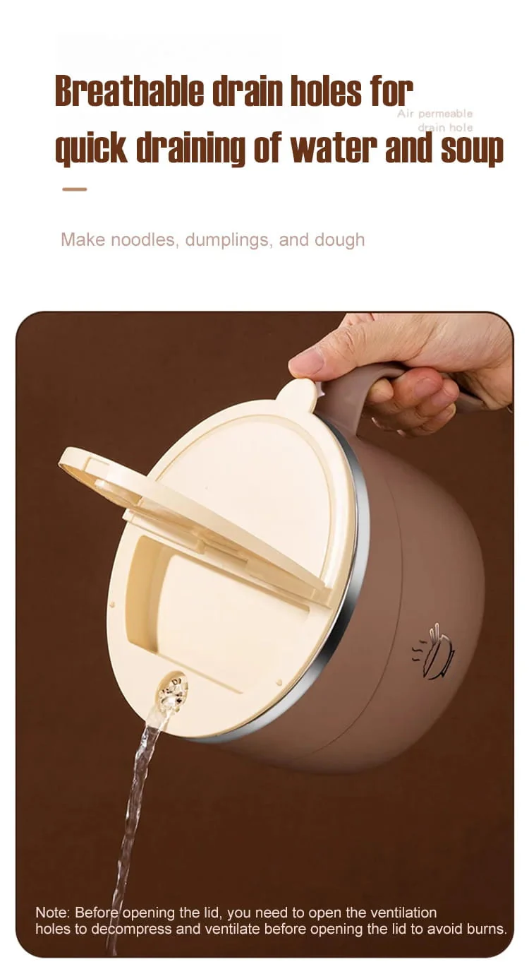 SteamCore – Stainless Steel Noodle Bowl