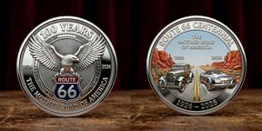 HeritageMint – Route 66-100 Years of Freedom Commemorative Medallion