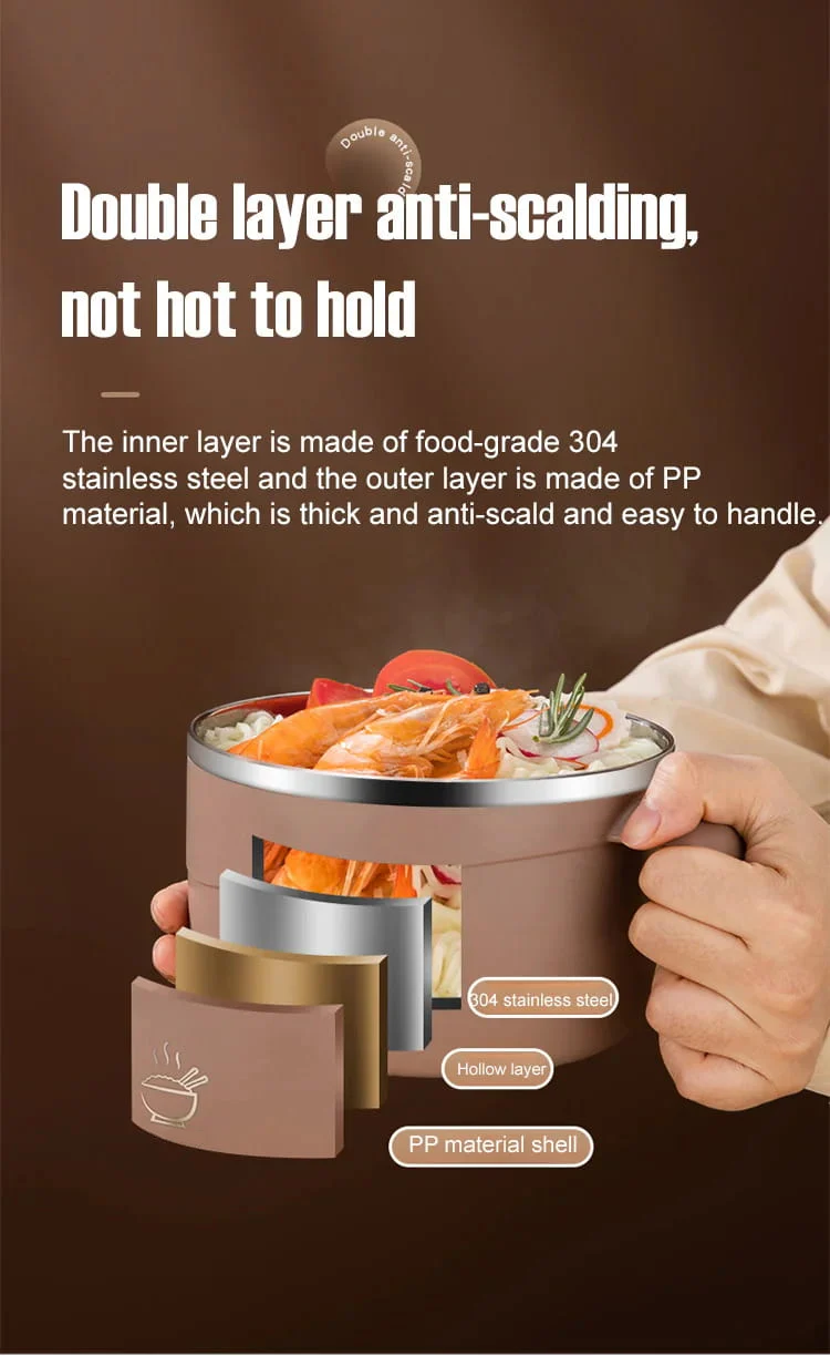 SteamCore – Stainless Steel Noodle Bowl