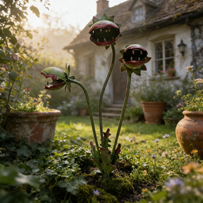 GardenWhim – Carnivorous Plant Metal Garden Stake