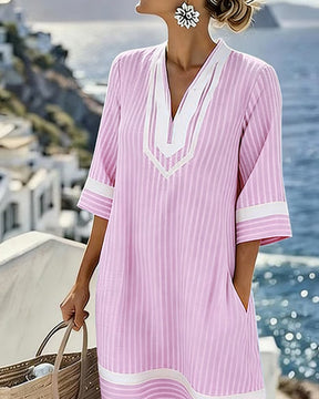 UrbanStripe - Pocket Dress For Everyday Summer Shift