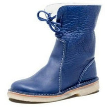 WATERPROOF LEATHER POLAR BOOTS WITH WOOL LINING | Lupi