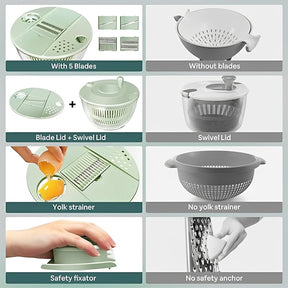 PrepMaster – All-in-One Salad Chopper Tool