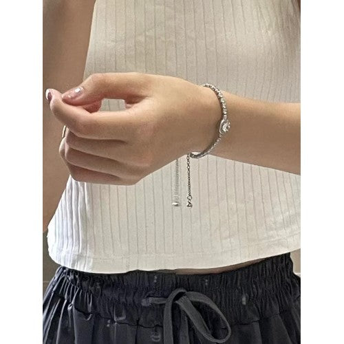 AureliaShine – Premium Sparkling Moissanite Bracelet