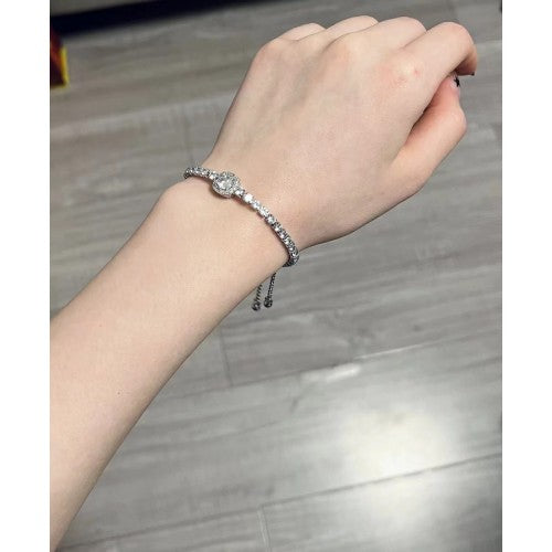AureliaShine – Premium Sparkling Moissanite Bracelet