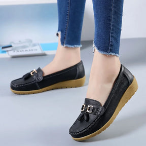 Orthopedic Leather Moccasin | Lupi