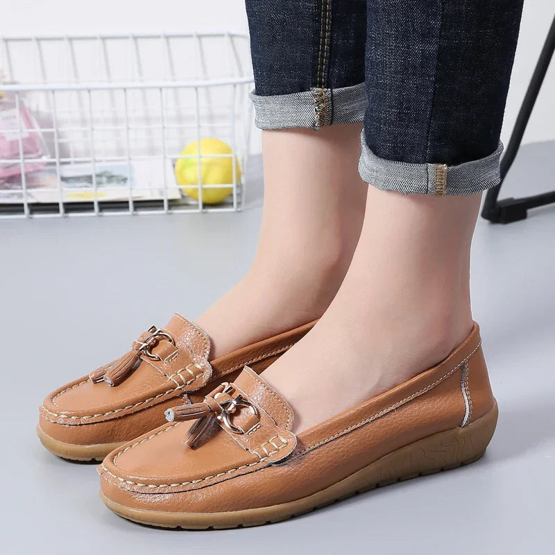 Orthopedic Leather Moccasin • Lupi™