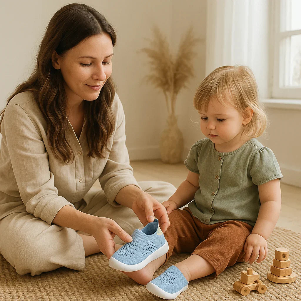 BabySteps™ • Breathable and Flexible Shoes