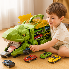 RaptorRace – Dino Car Swallowing Truck Set
