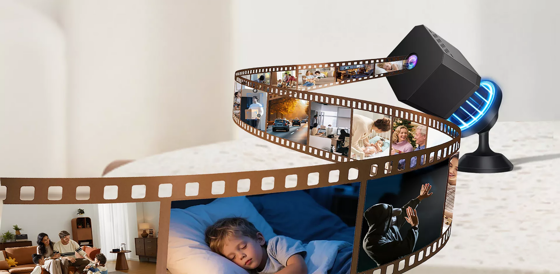 NightGuard – Mini HD Smart Security Camera