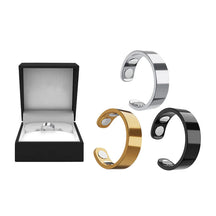MagnaLuxe – Elegant Stainless Steel Magnetic Ring