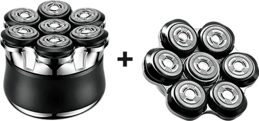 HydroCut – Waterproof Electric Rotary Shaver