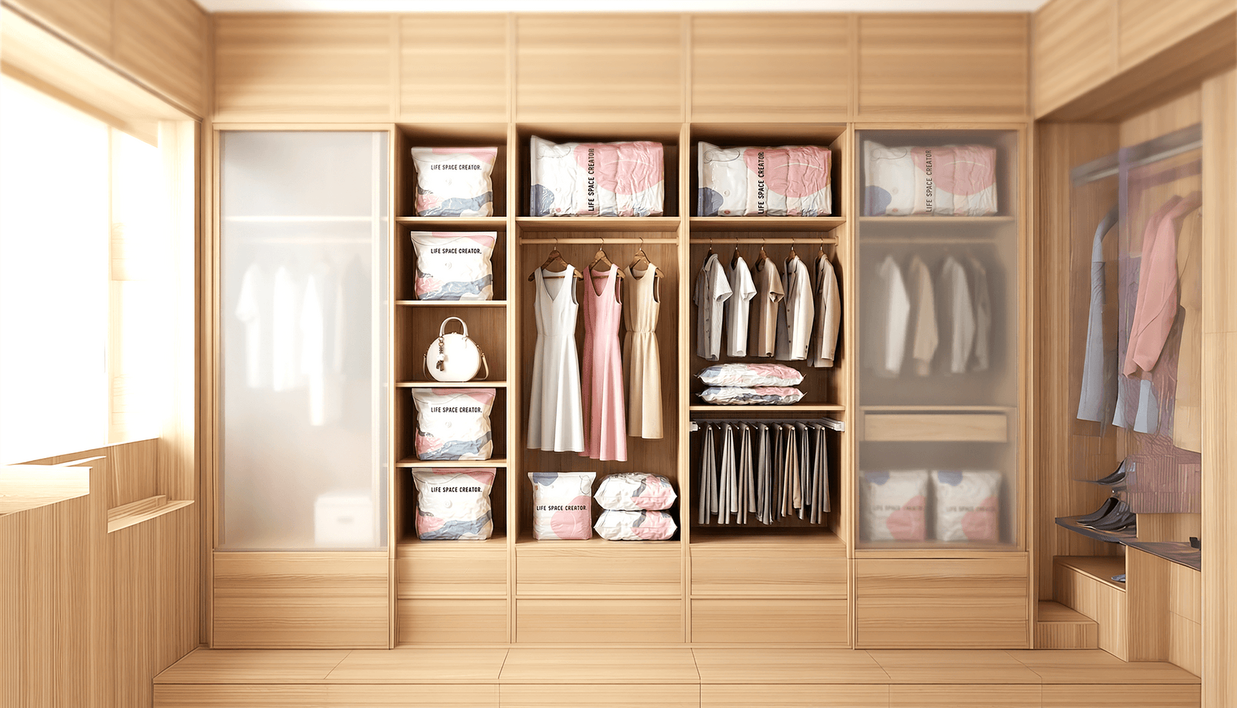 VacuFlex – No-Pump Closet Organizer Bags