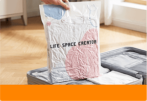 VacuFlex – No-Pump Closet Organizer Bags