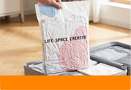 VacuFlex – No-Pump Closet Organizer Bags