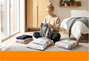 VacuFlex – No-Pump Closet Organizer Bags