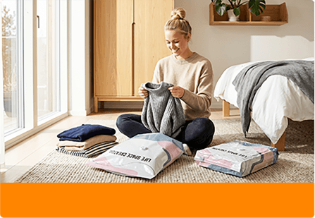VacuFlex – No-Pump Closet Organizer Bags