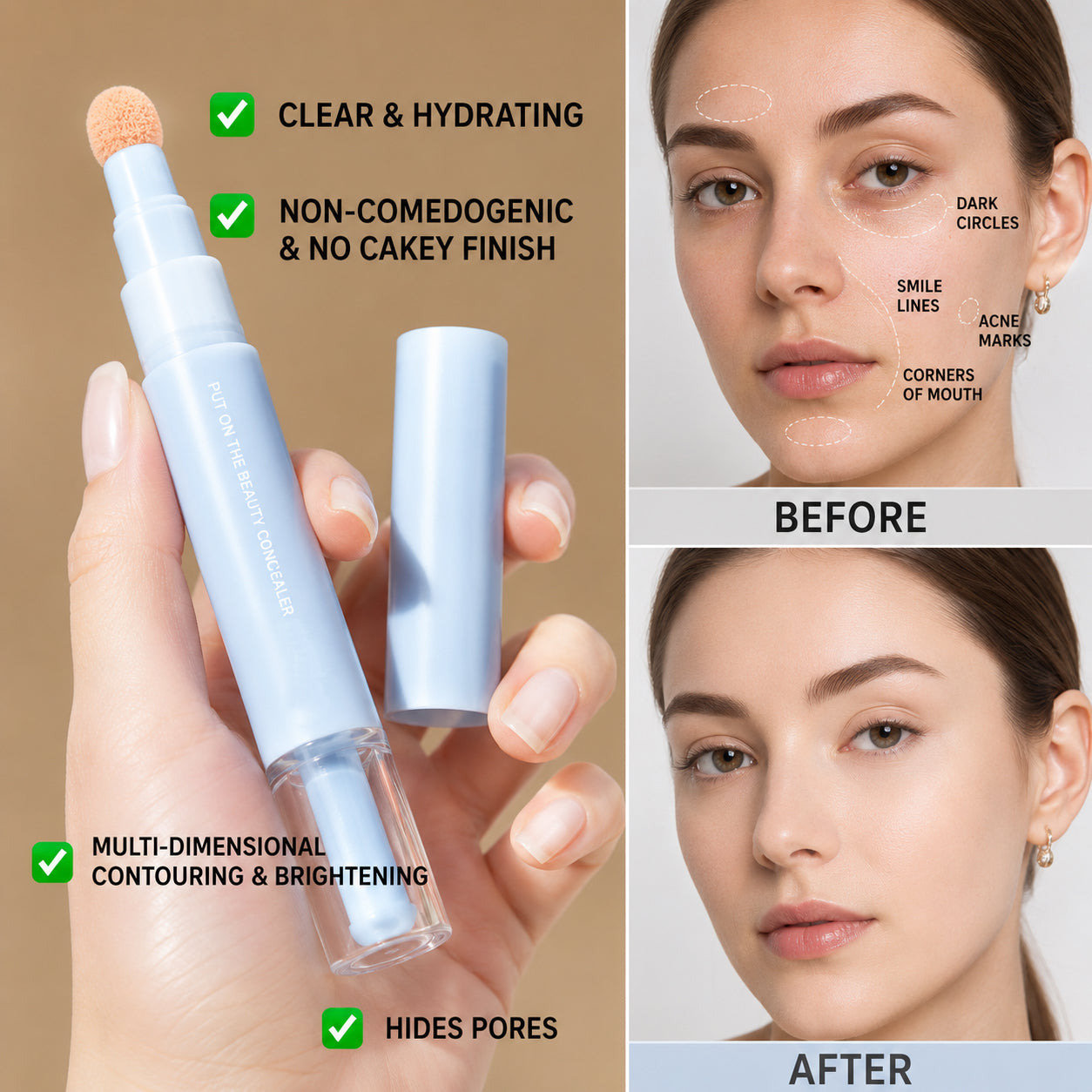 GlowFix – 24H Dual Hydrating Concealer Pen