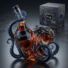 OctoSpirits – 3D Octopus Decorative Bottle