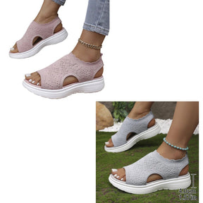 FlexWalk – Breathable Platform Sandals