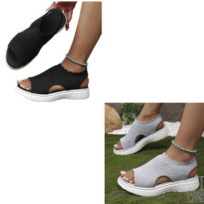 FlexWalk – Breathable Platform Sandals