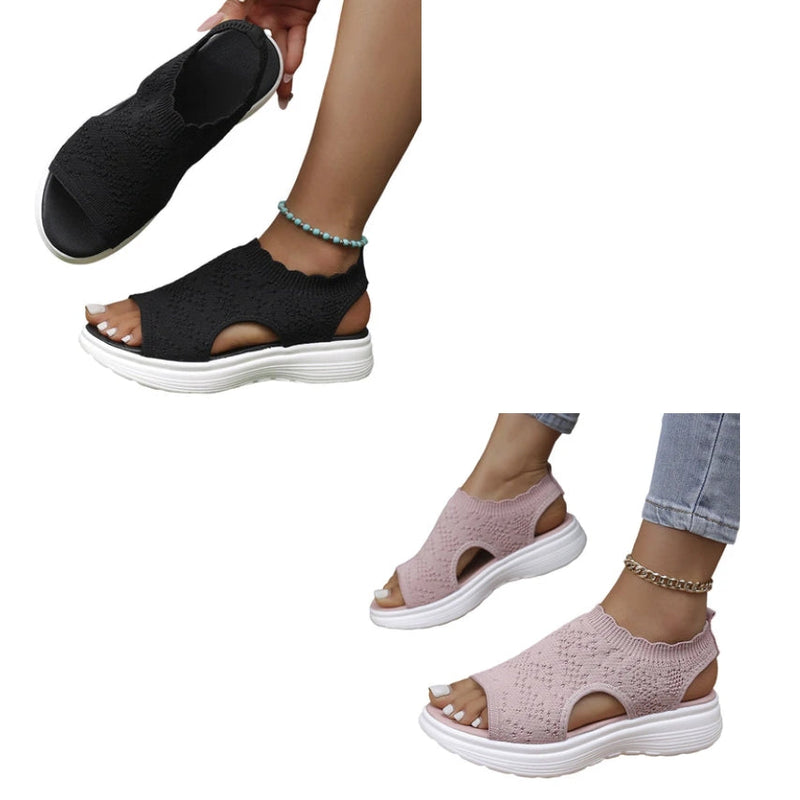 FlexWalk – Breathable Platform Sandals
