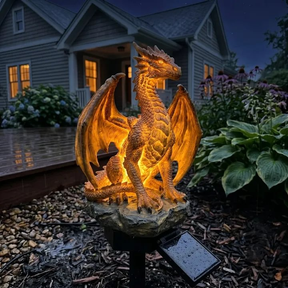 DrakeLight – Fantasy Dragon Outdoor Solar Decor