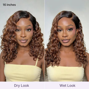 CurlLuxe – Ready-to-Go Glueless Curly Bob Wig