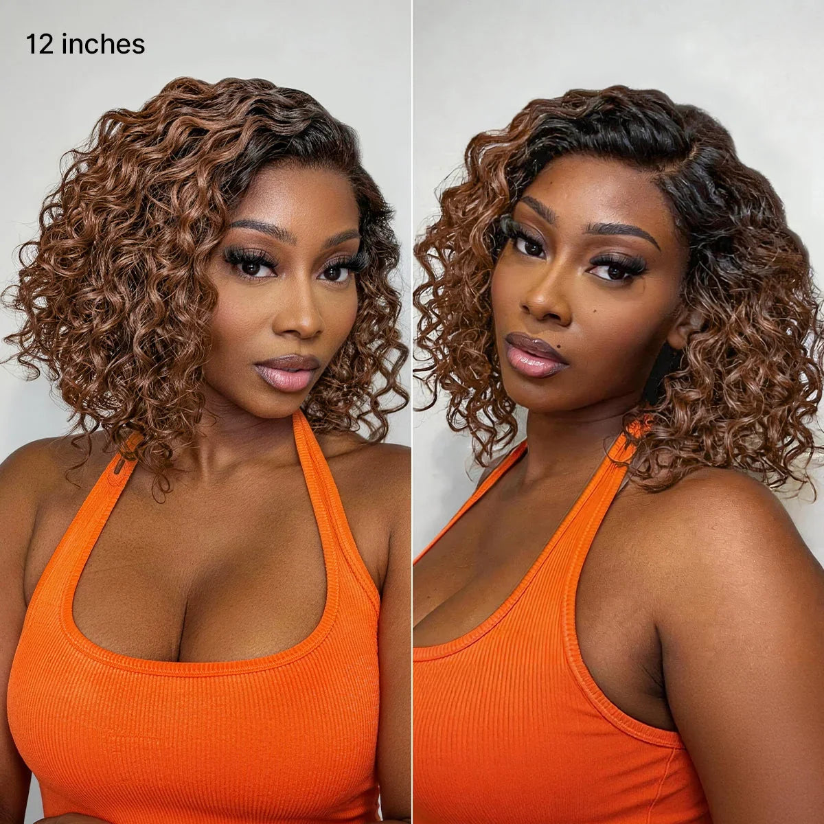 CurlLuxe – Ready-to-Go Glueless Curly Bob Wig