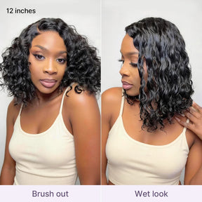 CurlLuxe – Ready-to-Go Glueless Curly Bob Wig