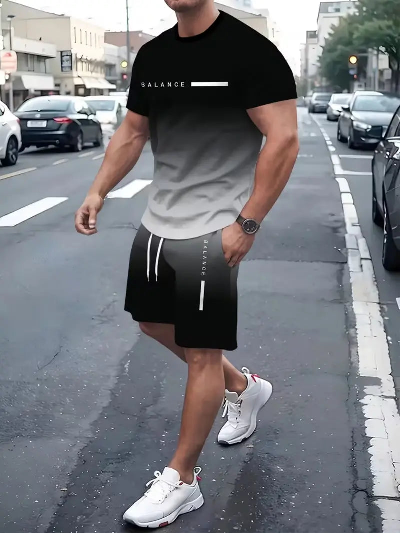 AeroFit -  Men’s Gradient 2-Piece Set Tracksuit