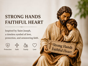 FaithKeeper – Handcrafted Jesus Storage Bowl