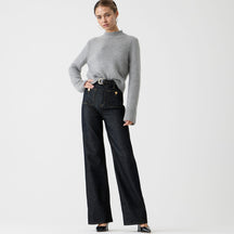 NautiFit – Sculpting Sailor Style Wide Leg Trousers