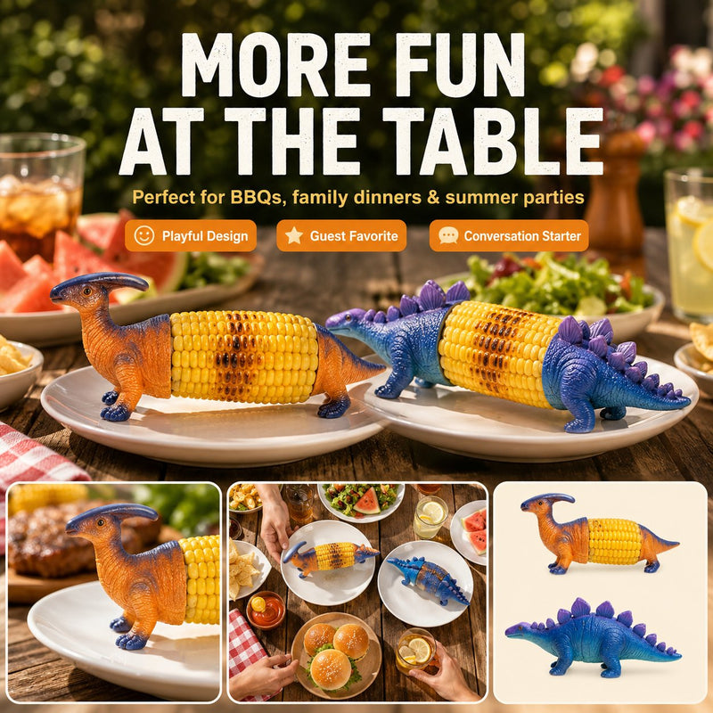 CornRex – Dinosaur Dining Holders