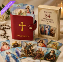 FaithKeeper – Genuine Leather Holy Card Holder