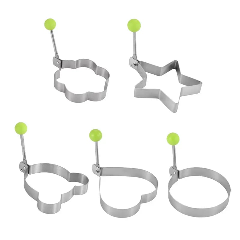 YolkMaster – Multi-Shape Egg Ring Mold Kit