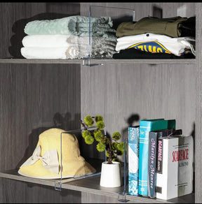 NeatStack – Acrylic Clothes Shelf Divider