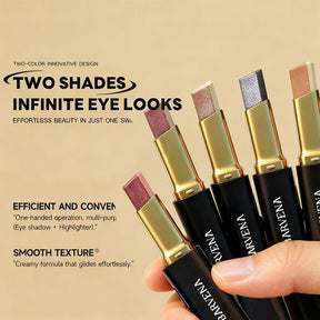 VelvetDual – Dual Shade Matte Eyeshadow Stick