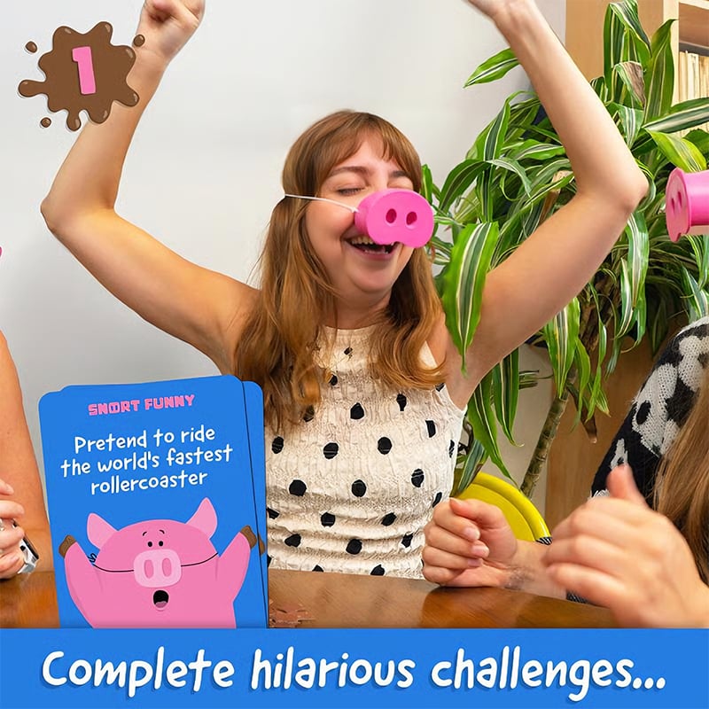 PuzzlePig – Nose‑Match Dice Game for All Ages