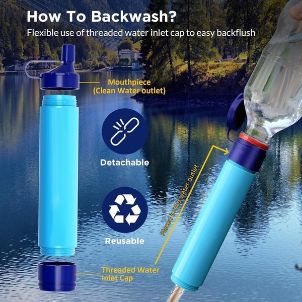 PureSip – Compact Survival Water Filter