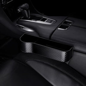 DriveMate – Multi Pocket Leather Car Seat Storage Organizer
