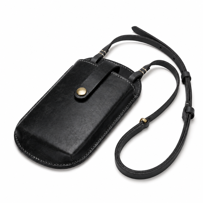 PocketLuxe – Premium Leather Crossbody Phone Bag