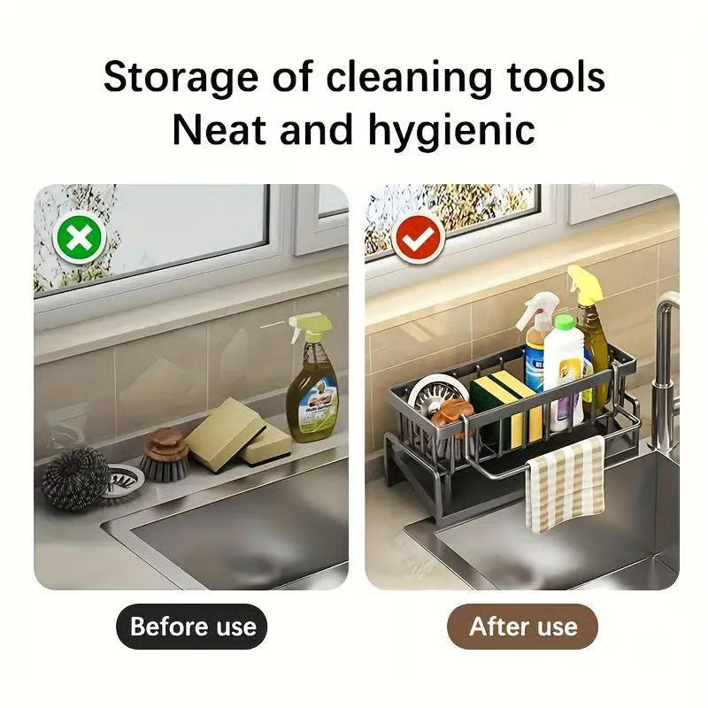 SinkMate – Stainless Steel Kitchen Sink Storage Rack